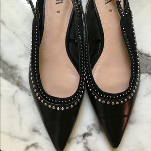 Zara Black Flats